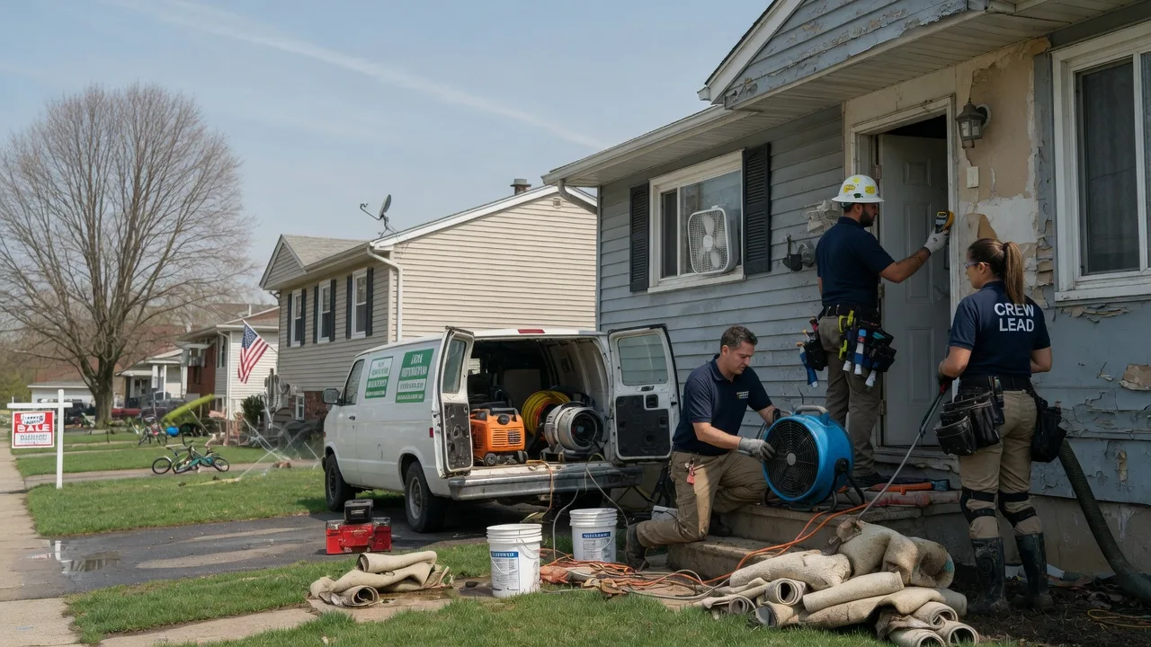 Flood Cleanup in Glen Rock, NJ near me